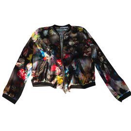 Autre Marque Giacca bomber multicolore Multicolore