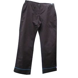 Sonia By Sonia Rykiel Brown Cotton Pants Brown