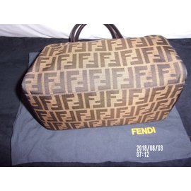 Fendi-Handbags-Dark brown