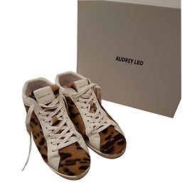 Audrey LBD zapatillas Estampado de leopardo