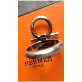 Hermès-Bagues-Argenté