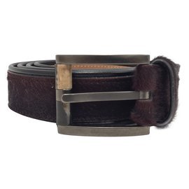 Salvatore Ferragamo-Belts-Red