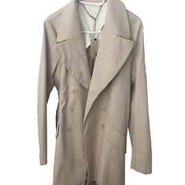 Trench coat One step beige en coton Beige