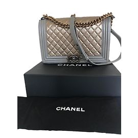 Chanel Boy Medium Métallisé