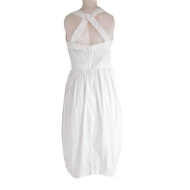 Yves Saint Laurent-Kleid-Weiß