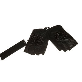 Karl Lagerfeld-Gants-Noir