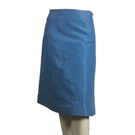 Louis Vuitton Monogram Fil Coupé Wrap Skirt BLACK. Size 34