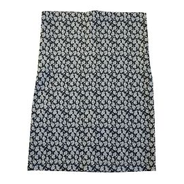 Autre Marque Miss Selfridges Minirock Schwarz Creme Baumwolle gewebt Schwarz Creme