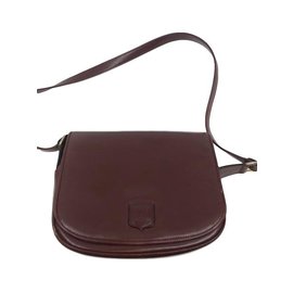 Céline-Vintage bag-Other,Dark red
