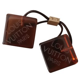 Louis Vuitton-Accesorios para el cabello-Marrón oscuro