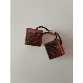 Louis Vuitton-Bijoux de tête-Marron foncé