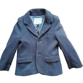 Jacadi-Boy Coats Outerwear-Navy blue