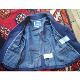 Jacadi-Boy Coats Outerwear-Navy blue