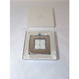 Autre Marque-Horloge de table Mikimoto-Argenté,Blanc
