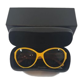 Chanel-Gafas de sol-Amarillo