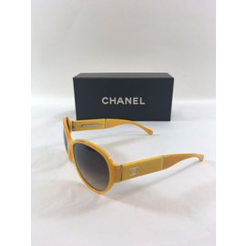 Chanel-Gafas de sol-Amarillo