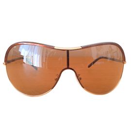 Céline Sonnenbrille Metall Caramel Karamell
