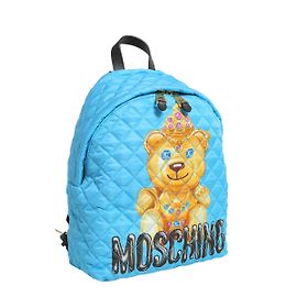 Moschino Rucksack neu Blau