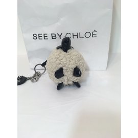 See by Chloé-Key ring-Beige
