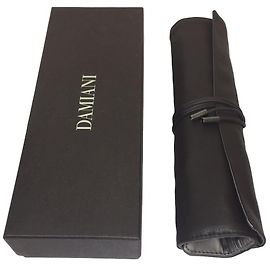 Damiani Schmucketui aus braunem Leder Braun
