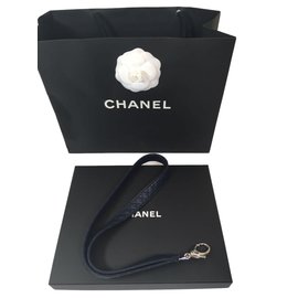 Chanel-Schlüsselbund-Marineblau