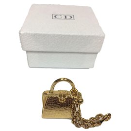 Christian Dior-Bolsa de joyas-Dorado