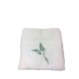 Christian Dior-Piccolo asciugamano-Bianco