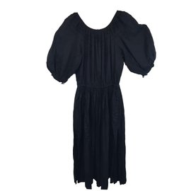 Yves Saint Laurent-Vintage dress-Navy blue
