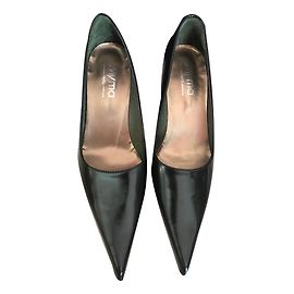 Autre Marque Myma Paris Black Patent Leather Heels Black