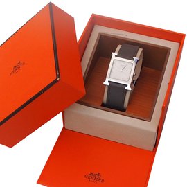 Hermès-Quartz Watches-Silvery