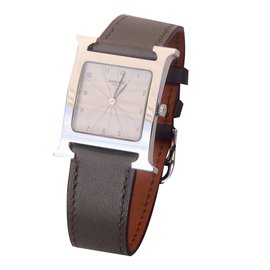 Hermès-Quartz Watches-Silvery