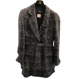 Chanel Terno de saia Multicor