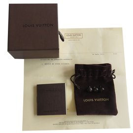 Louis Vuitton-Earrings-Brown