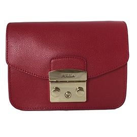 Furla Mini Metropolis Ruby Crossbody Bag. Outro
