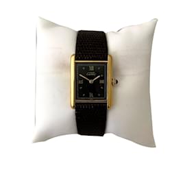 Cartier-Relojes de cuarzo-Negro