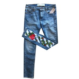 Off White Jeans Blue