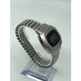 Autre Marque-Hamilton MIIB Männer in Schwarz 2 LCD II Armbanduhr-Silber