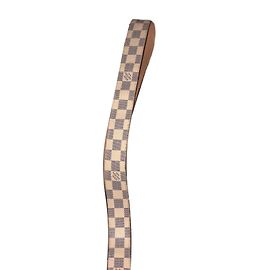 Ceinture Louis Vuitton en cuir blanc Blanc