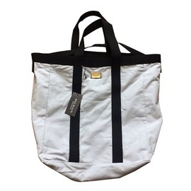 Balmain-Balmain beachwear big shopping bag-Grey