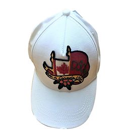 Dsquared2 sombrero de baloncesto nuevo Blanco