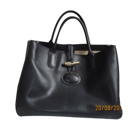 Longchamp Borse Blu navy