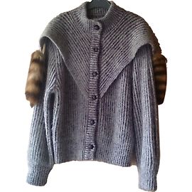 Autre Marque PELLINI Mohair Jacket Grey Grey