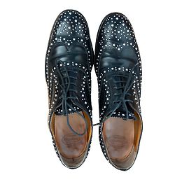 Church's Cleavage Derbies Black Leather Black