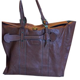 Lancel-Bags Briefcases-Brown