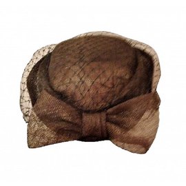 Autre Marque CHAPÉU PARA CERIMÔNIA Bronze Verde Outro