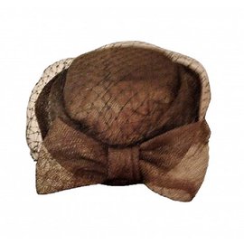 Autre Marque-HAT FOR CEREMONY Bronze Green-Other
