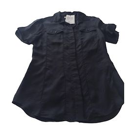Gianfranco Ferré Bluse Schwarz Viscose Schwarz