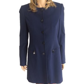 Liu.Jo Coat Blue Jersey Other