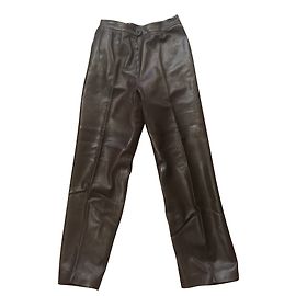 Hermès Hose, Gamaschen Dunkelbraun