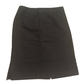 Hermès-Skirts-Brown